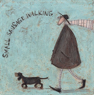 Small Sausage Walking - Sam Toft